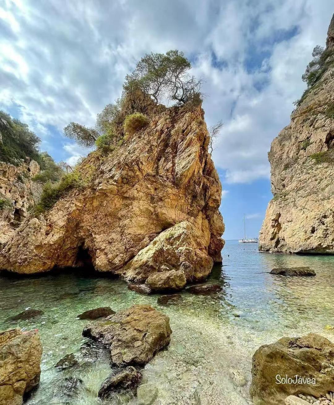 The Beach House Playa Del Arenal Javea - Pool And Garden Steps From The Beach Platja de Larenal Dış mekan fotoğraf